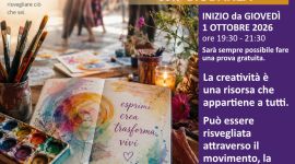 Eventi 188 Riscopri la tua creatività con Biodanza
