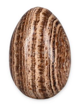 uovo aragonite pietra ovale levigata 737456