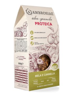 uber granola proteica bio mela e cannella 690043