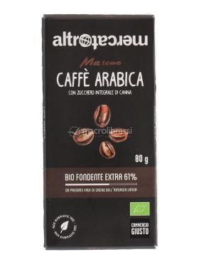 mascao tavoletta di cioccolato fondente extra 61 e caffe arabica 716710