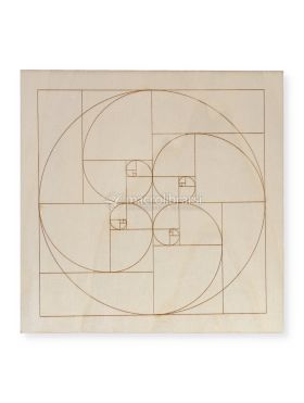 sezione aurea base griglia in legno 725381