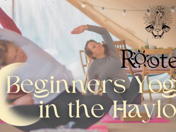 Yoga per principianti nel Hayloft