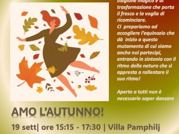 Biodanza e poesia: amo l’autunno!