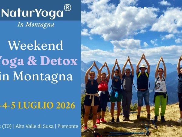 NaturYoga Detox e forest bathing in montagna