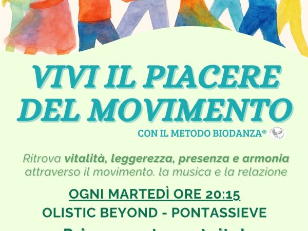 Corso settimanale di Biodanza® a Pontassieve