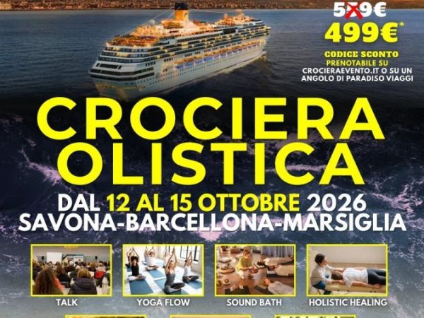 Crociera olistica 2026 – Benessere in mare