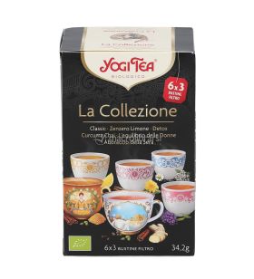yogi tea la collezione infusi ayurvedici biologici 165661