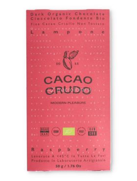 tavoletta di cioccolato fondente bio lampone 97801