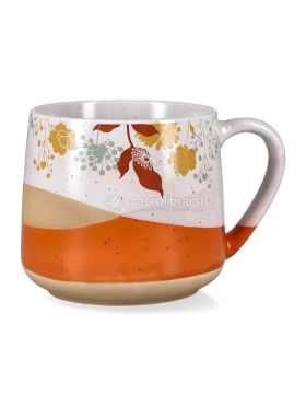 tazza in ceramica home spa arancione 746748