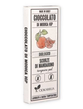 tavoletta di cioccolato fondente di modica igp biologico scorze di mandarino 659370
